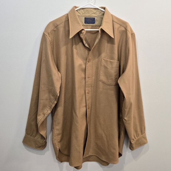 Vintage Pendleton 100% Wool Button-Up Shirt - Picture 2 of 4